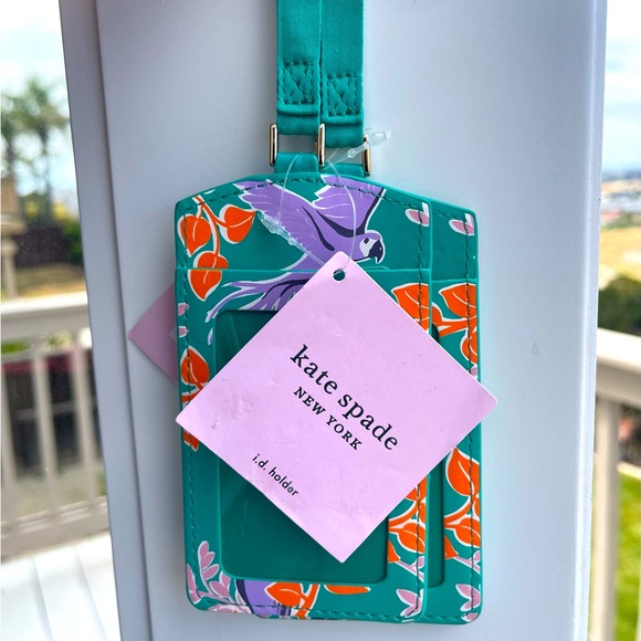 kate spade Accessories - *NWT* Kate Spade Bird Party ID Tag-Set of 2